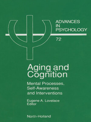 cover image of Aging and Cognition